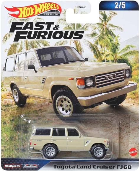 Hot Wheels Toyota Land Cruiser GJ60 Fast and Furious Коллекционная модель 1 64 купить с