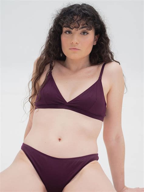 Bikini triángulo de The Nude Label parte de arriba Ecometas
