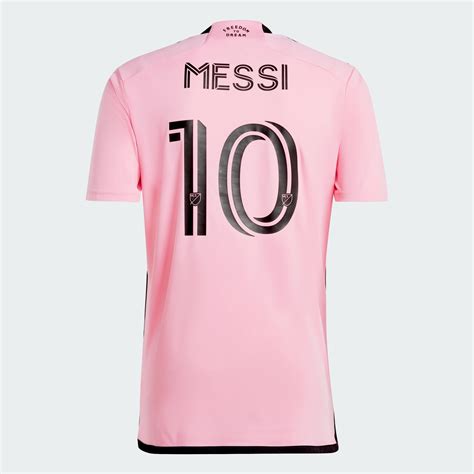Men's Clothing - Inter Miami CF 24/25 Messi Home Jersey - Pink | adidas