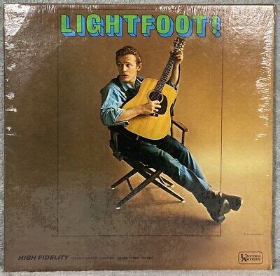 Gordon Lightfoot Lightfoot LP Vinyl United Artist VG VG UAL S487