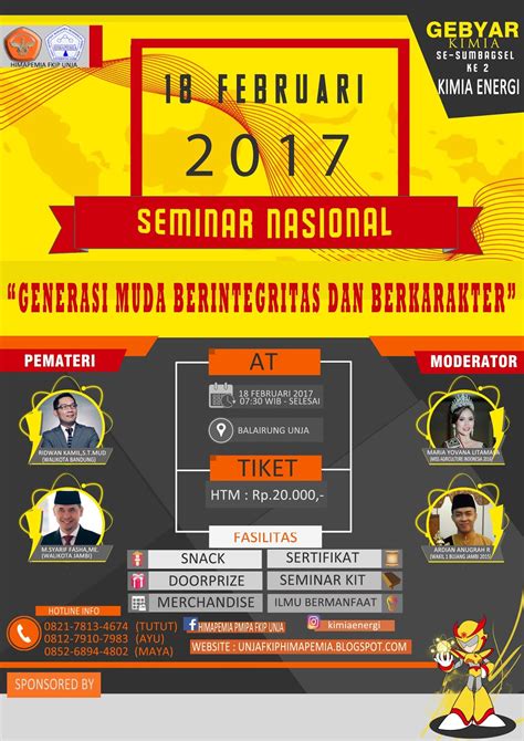 Seminar Nasional Kimia Energi 2017