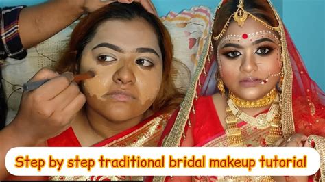 Traditional Bengali Bridal Makeup Tutorial Bridal Makeup Tutorial