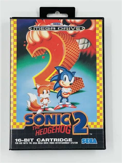 Sonic The Hedgehog Sega Mega Drive Pal Game No Manual