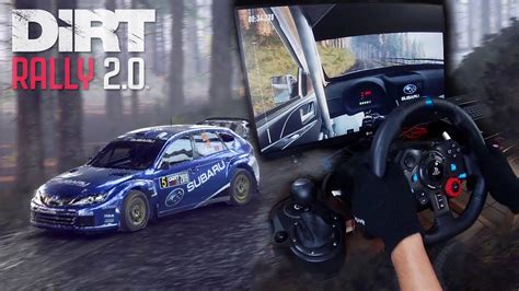 Subaru Impreza Dirt Rally Wales Pant Mawr Logitech G Gameplay