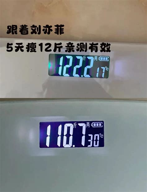 刘亦菲5天减肥法，瘦12斤！