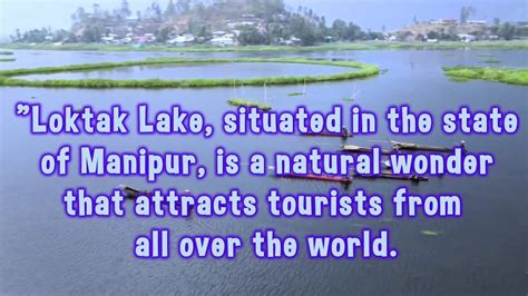 loktak lake situated   state  manipur india   natural