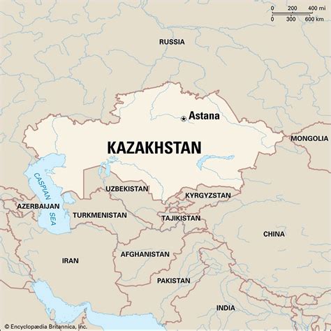 Kazakh Steppe Map