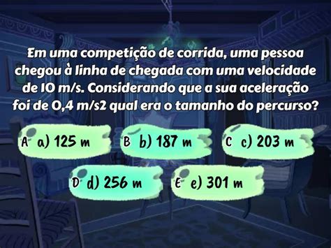 Teste de fisica do ensino medio 1 ano - Cuestionario