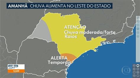 V Deo Frente Fria Chega A Sp Na Quarta Feira E Aumenta A Chuva Sp G