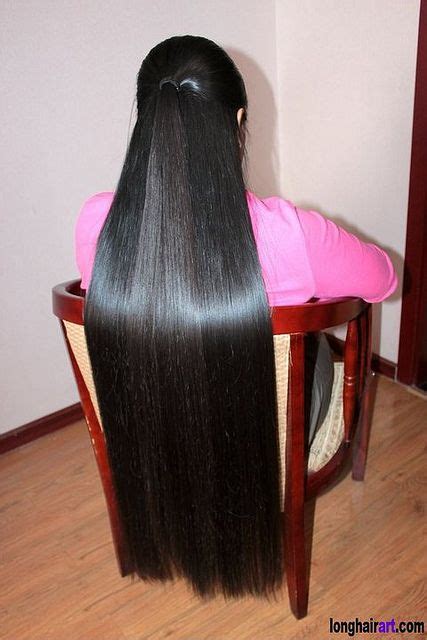 Silky Black Hair