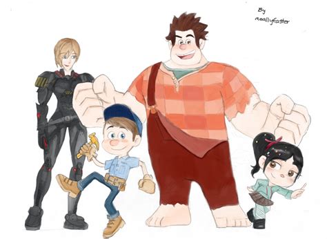 Characters From Wreck It Ralph