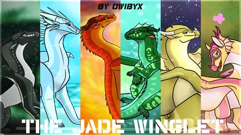 The Jade Winglet Wallpaper Wings Of Fire By Owibyx On Deviantart