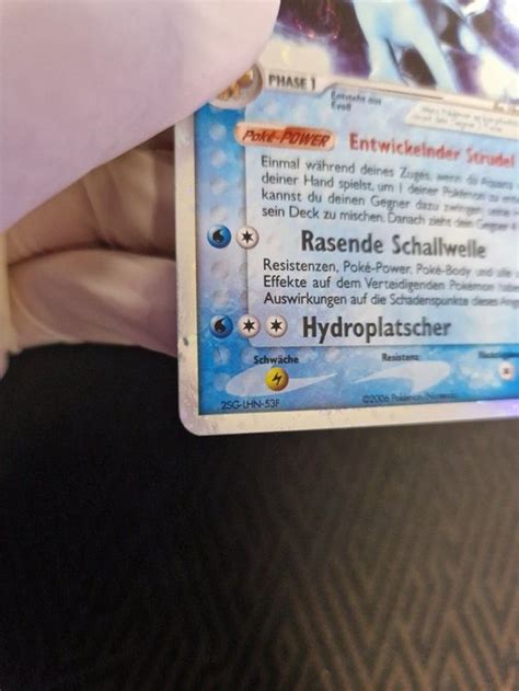 Aquana Vaporeon Ex Delta Species Pokemon Karte Kaufen Auf Ricardo