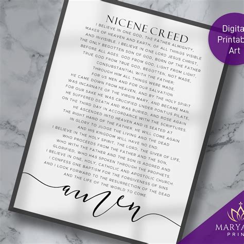 nicene creed gifts  gift ideas