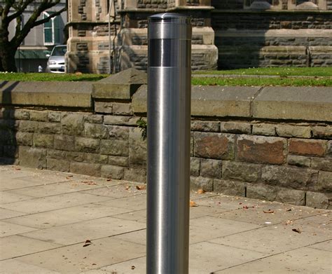 Asf Swansea Stainless Steel Bollard Architectural Street Furnishings