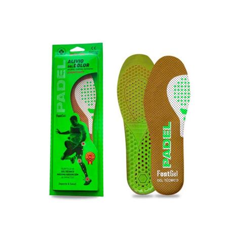 Plantillas Footgel Tutukypadel Spa