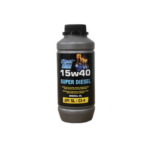 Fleetline SAE 15W40 SL/CI-4 Super Diesel - Oilflow