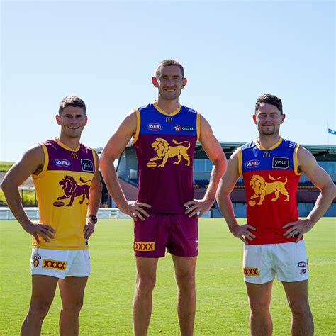 Brisbane Lions on Twitter: "Our 2023 guernseys 🔥 Head to the Lions Shop