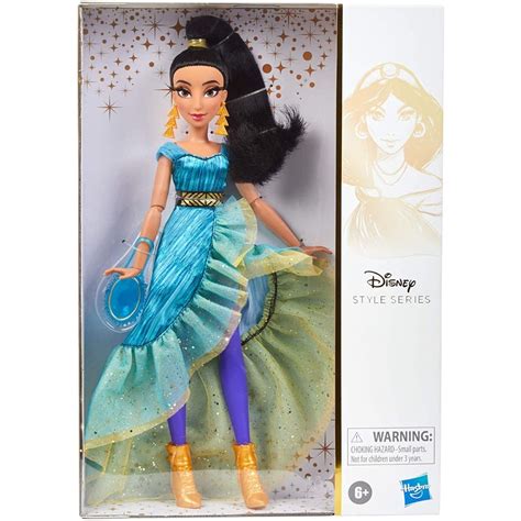 Boneca Jasmine Disney - BONECA DISNEY PRINCESAS STYLE SERIES JASMINE ARTICULADA - HASBRO ...