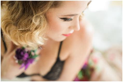 Real Floral Lingerie In An Epic Boudoir Styled Shoot Misty Saves The Day