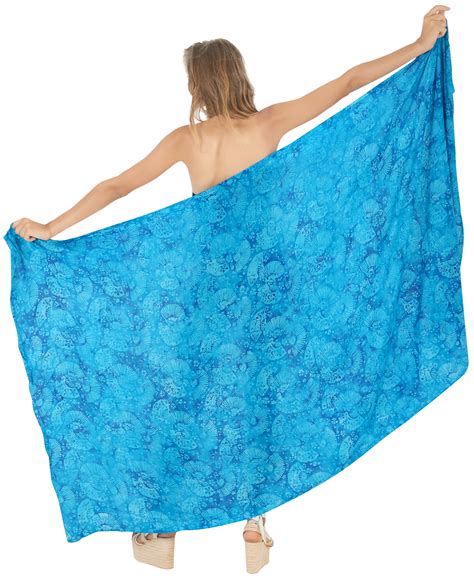 Happy Bay Women S Summer Beachwear Sarong Bikini Wraps Swim Cover Up Skirt Wrap Bathing Suit