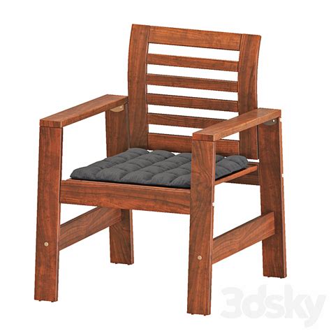 Ikea Applaro Table And Chairs Set 04 Table Chair 3d Model