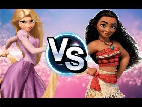 Rapunzel Vs Moana Batalla De Rap En Espa Ol Youtube Batalla De Rap