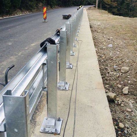 Guardrail C Post Highway Guardrail W Beam Guardrail Galvanized Steel