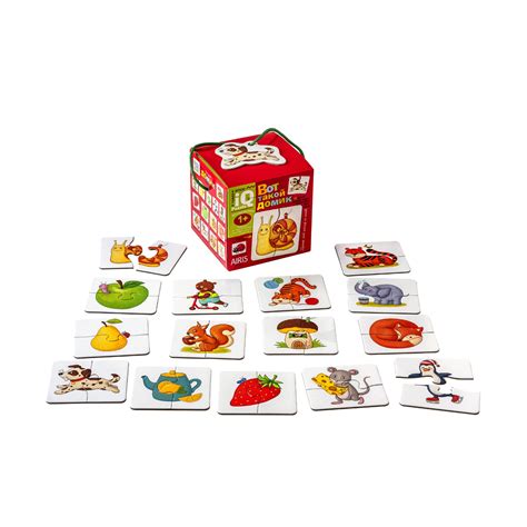 Пазл Айрис-Пресс IQ Puzzle Вот такой домик 29435 купить по цене 259 ₽ в ...