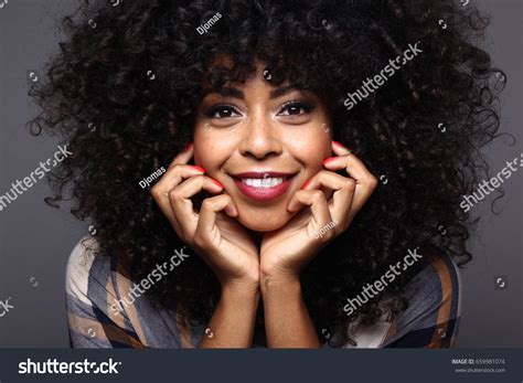 Black Woman Afro Latina With Big Afro Images Stock Photos