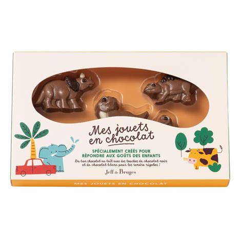 Enfantillages Boite Choco Jouets Dinosaure En Chocolat Au Lait Jeff