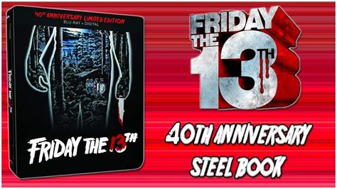 Friday The 13th 40th Anniversary Blu Ray Steelbook Christian Hanna