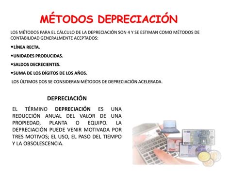 MÉtodos De DepreciaciÓn