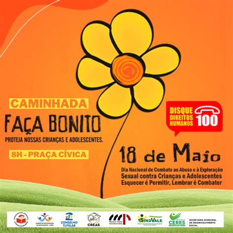 Flor Do Faça Bonito Para Imprimir - Faça Bonito - Conselho dos Direitos da Criança e do Adolescente