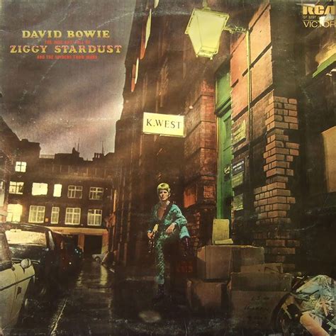 David Bowie Ziggy Stardust Album Cover