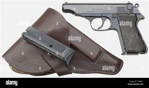 Small arms, pistols, Walther PP Pistol, caliber 7,65 mm, Walther PP ...