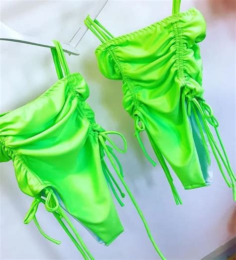 European Sexy Bikini Leather Swimwear Wholesale Summer Beachwear Swimwear Sexy Bikini Buy