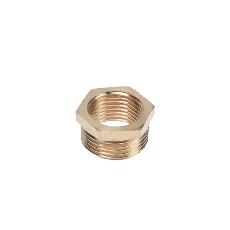 Футорка ZEIN, 3/4" х 1/2", наружная/внутренняя резьба, латунь (7294338 ...