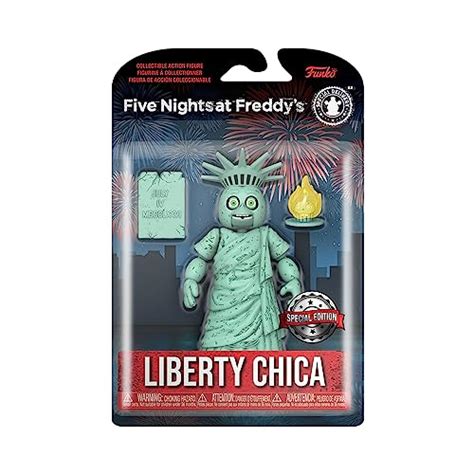 Funko Action Figure Five Nights At Freddys Fnaf Liberty Chica The