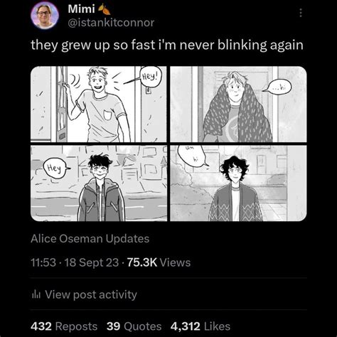 Heartstopper Nick And Charlie Tweet Alice Book Gay Books Cute Gay