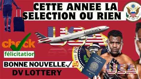 quelle est le choix parfait pour la dv lottery très facile YouTube