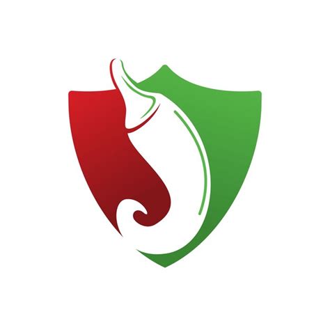 Chili Inspiração De Design De Logotipo De Vetor De Comida Quente E