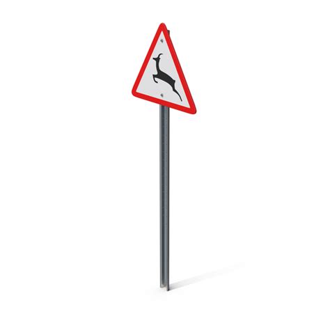 Wild Animals Crossing Road Sign PNG Images & PSDs for Download | PixelSquid - S119491396