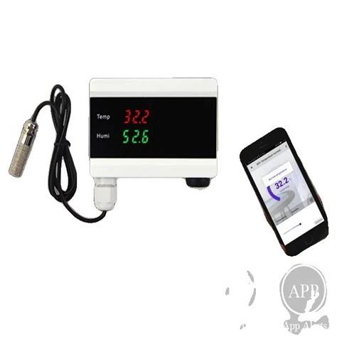 Интелигентен термостат за дома, следене на температура и влажност ...