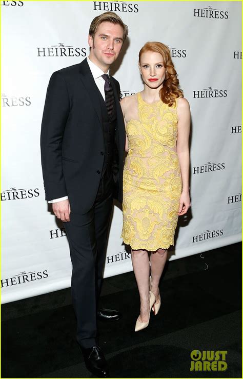 Jessica Chastain Dan Stevens Heiress Opening Night Photo