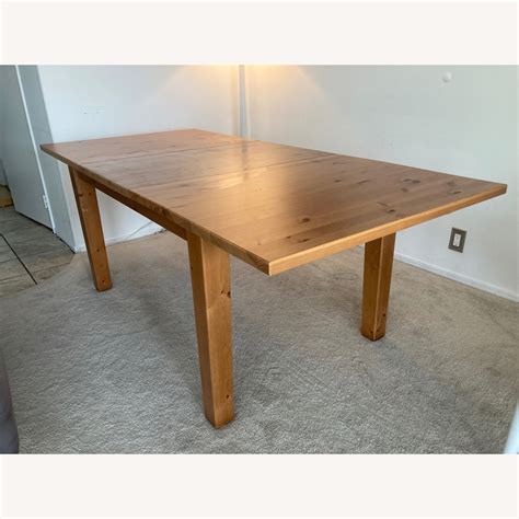 Ikea Bjursta Extendable Dining Table Aptdeco