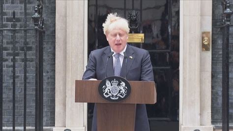 Veja A íntegra Do Discurso De Renúncia De Boris Johnson Mundo G1