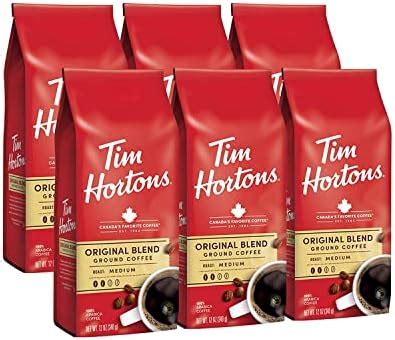 Tim Hortons Original Blend Medium Roast Ground Coffee Perfectly