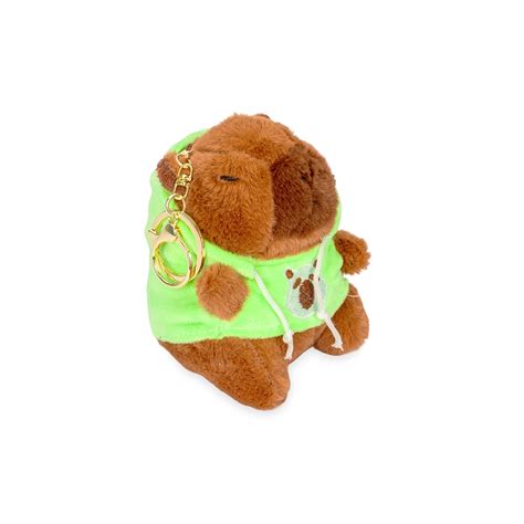 Chaveiro Capivara - Chaveiro Capivara Pelúcia - Brinde Personalizável para Empresa
