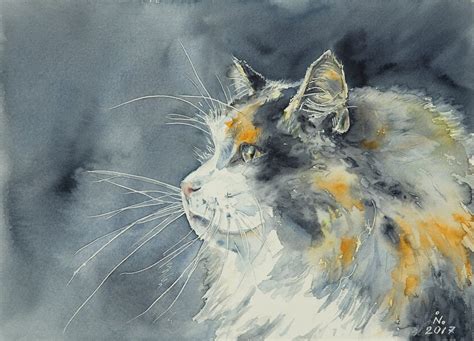 Her Majesty Watercolour By Ilona Borodulina Artfinder